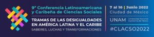Investigadores CISEPA participan de la 9ª Conferencia Latinoamericana y Caribeña de Ciencias Sociales #CLACSO2022