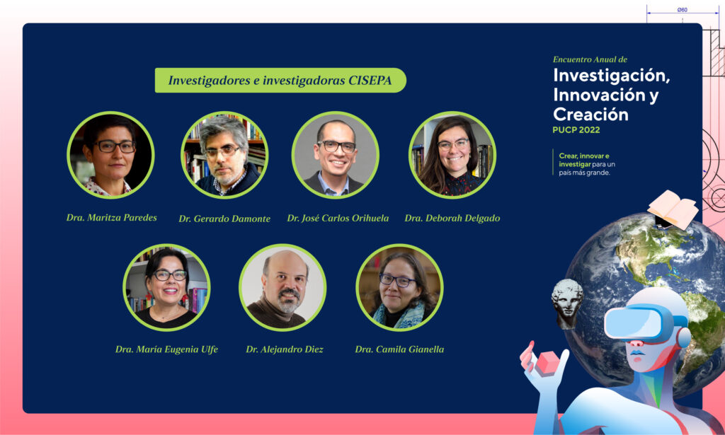 Investigadores e investigadoras CISEPA participarán en el Encuentro Anual de Investigación, Innovación y Creación 2022
