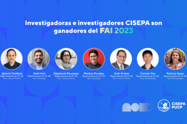 Siete investigadoras e investigadores del CISEPA son ganadores del Fondo de Apoyo a la Investigación – FAI 2023